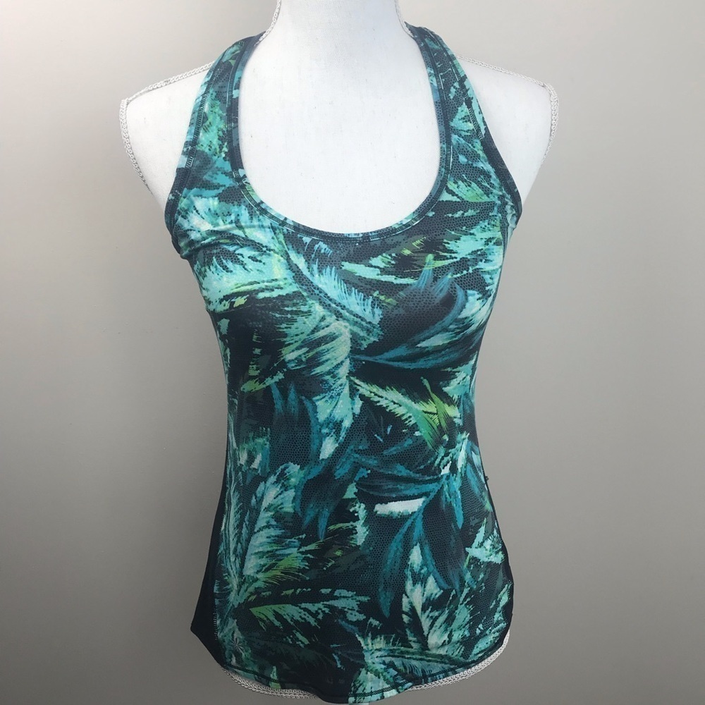 Athleta Napali Laser cut Chi Tank XS